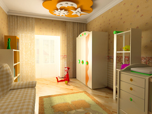 Ремонт детской комнаты от компании НПО «АНТАРЕС трейд»